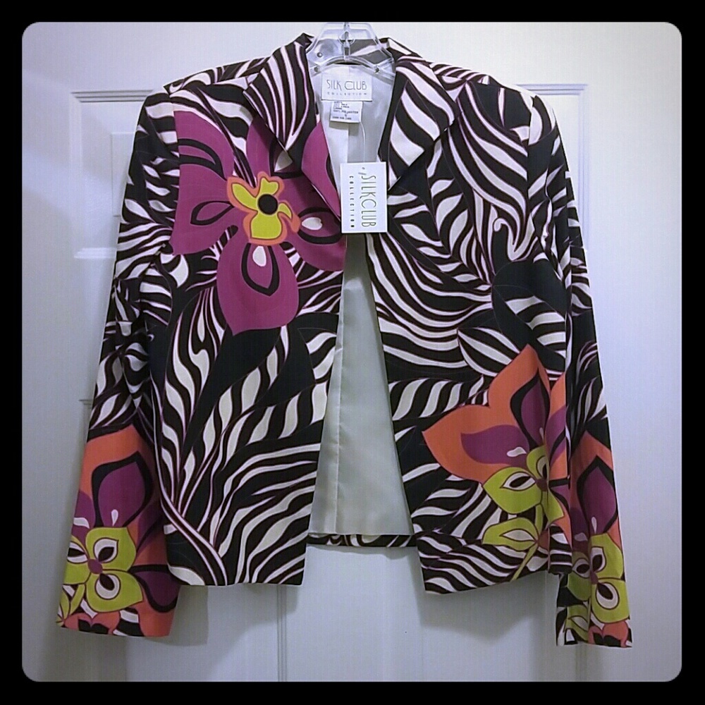 SILK & LINEN LINED BLAZER